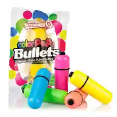 Вибропуля Color Pop, оранжевая