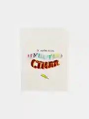 Белый мини-открытка на день рождения, подарочная открытка
