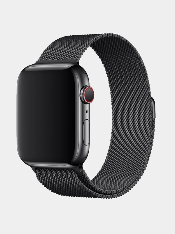 Ремешок для Apple Watch 38/40мм, Миланская петля - черный