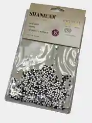 Стразы для дизайна ногтей черные 1000 шт Shanilak