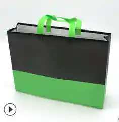 Зеленый хозяйственная сумка, сумка шоппер, сумка пакет, сумка тоут, подарочная сумка
