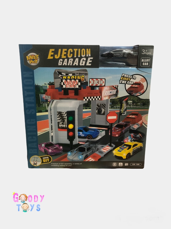 Гараж с машиной Ejection garage