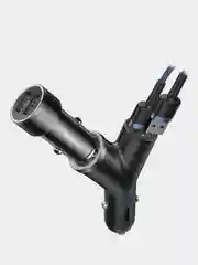 Автомобильное зарядное устройство Baseus Premium Y-Type Dual USB Car Charger, 2xUSB, 3.4A