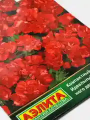 Семена Флокса Промис алый, махровый
