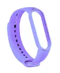 Лавандовый ремешок на фитнес браслет Xiaomi Mi band 3