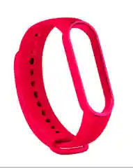 Вишнёвый ремешок на фитнес браслет Xiaomi Mi band 3