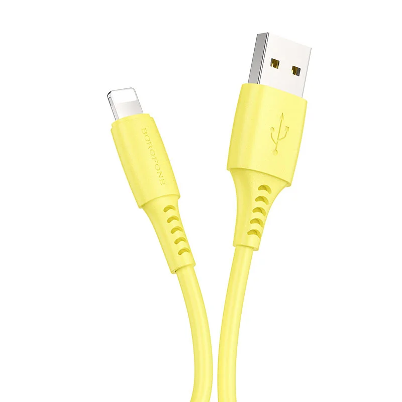 Белый кабель зарядный Lightning Apple iPhone, ароматизированный, 1 м
