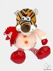 Розовый мягка игрушка "Тигр"