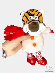 Розовый мягка игрушка "Тигр"