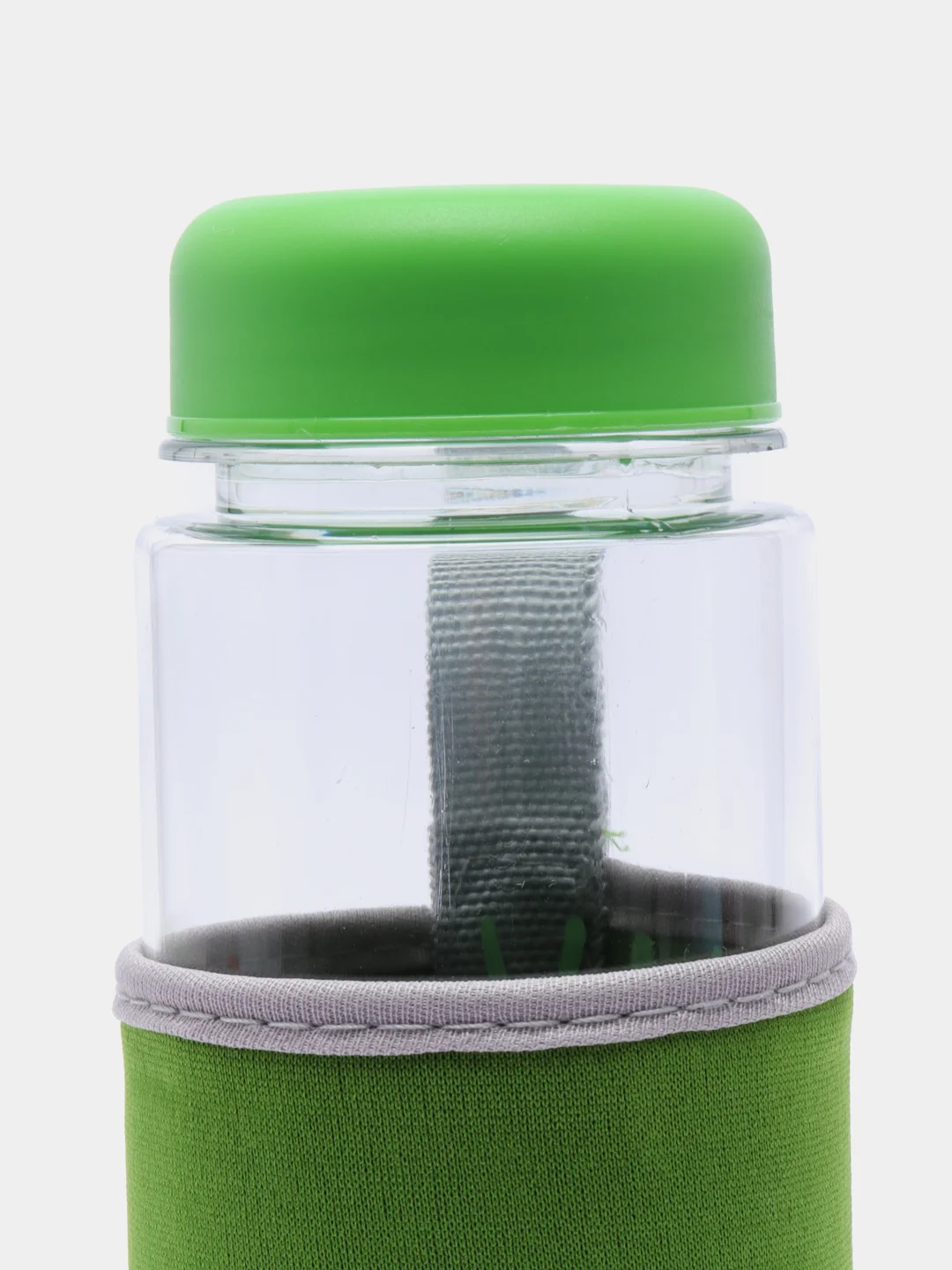 Зеленый бутылка для воды My bottle, 500 мл, в чехле