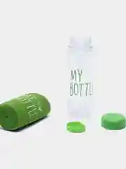 Зеленый бутылка для воды My bottle, 500 мл, в чехле