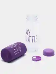 Фиолетовый бутылка для воды My bottle, 500 мл, в чехле
