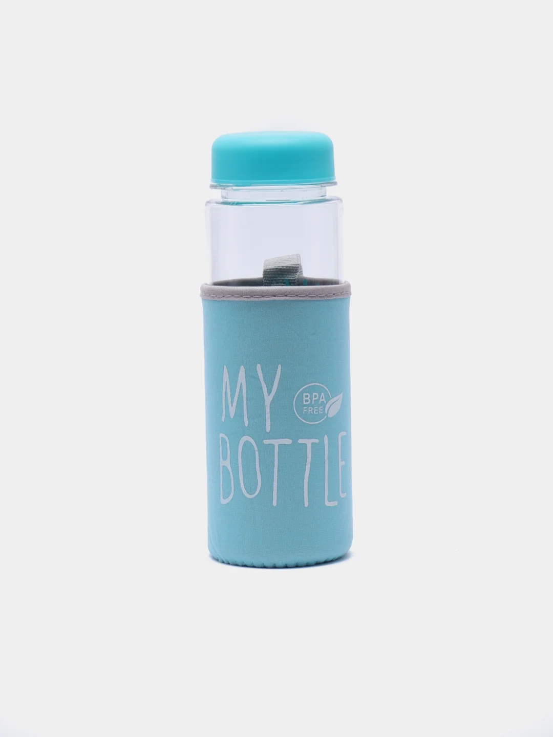 Бирюзовый бутылка для воды My bottle, 500 мл, в чехле
