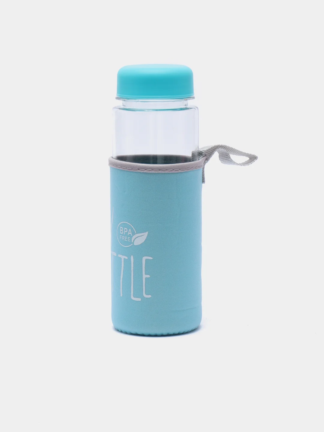 Бирюзовый бутылка для воды My bottle, 500 мл, в чехле