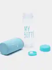 Бирюзовый бутылка для воды My bottle, 500 мл, в чехле