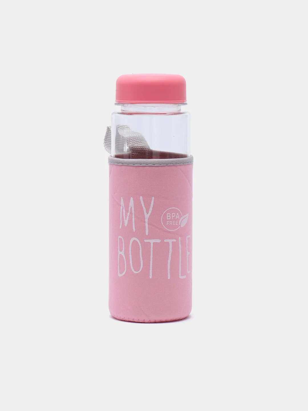 Конфетный бутылка для воды My bottle, 500 мл, в чехле