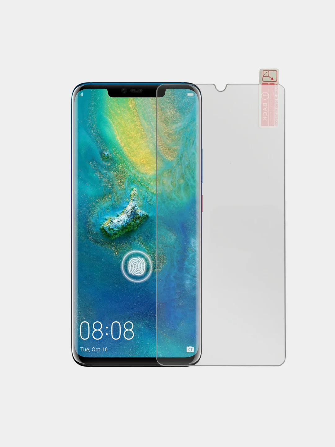 Бежевый защитное стекло на Huawei P30/P30Pro/Mate20Lite/Mate20Pro/P Smart Plus/V10/Y3(18)/Y9(19)