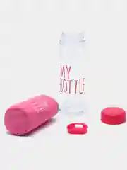 Красный бутылка для воды My bottle, 500 мл, в чехле