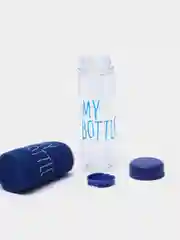 Темно-синий бутылка для воды My bottle, 500 мл, в чехле