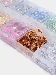 Поталь для ногтей, фольга для дизайна ногтей