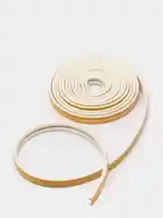 Белый уплотнитель для окон P 4Walls, 100 m x 9 mm x 7,5 mm, 10 м