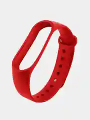 Алый ремешок силиконовый для Xiaomi Mi Band 3/4