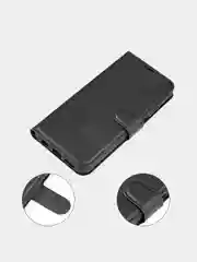 Черный чехол-книжка для Samsung A32 4G с магнитной застежкой