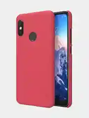Вишнёвый чехол бампер NILLKIN Super Frosted Shield для Xiaomi Redmi 6 Pro / Mi A2 Lite