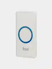Внешний аккумулятор ISA 10000 mAh, 2.1A, W1, с беспроводной зарядкой, Type-C, Micro