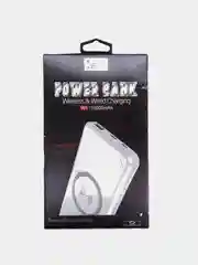 Внешний аккумулятор ISA 10000 mAh, 2.1A, W1, с беспроводной зарядкой, Type-C, Micro