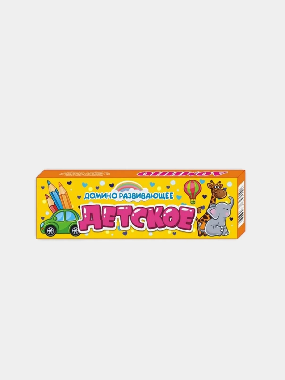 Бронзовый домино детское, пластик