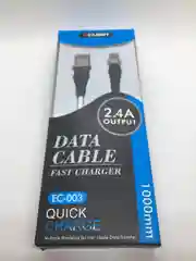 USB кабель мягкий силикон ECUSIN с выходом Type-C/Micro-USB - быстрая зарядка до 2.4А