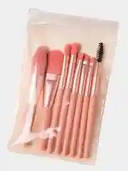 Коралловый кисти для макияжа. Набор кистей для макияжа 8 штук