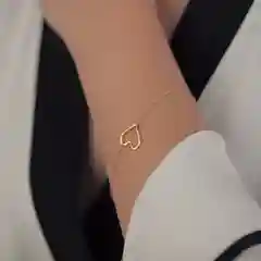 Браслет женский с сердцем