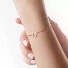 Браслет женский с сердцем