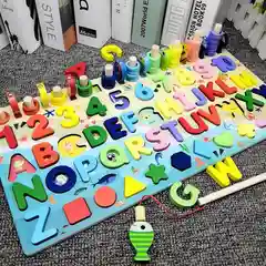 Сортер деревянный для детей, развивающий монтессори