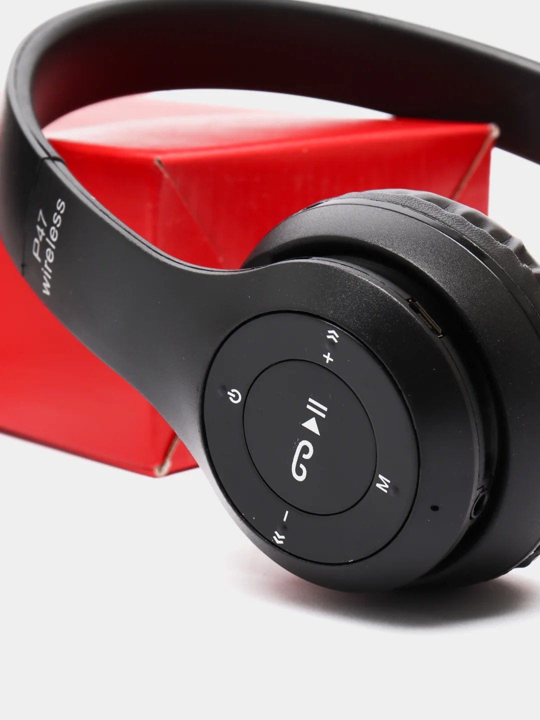 Черный беспроводные блютуз наушники P47 Wireless