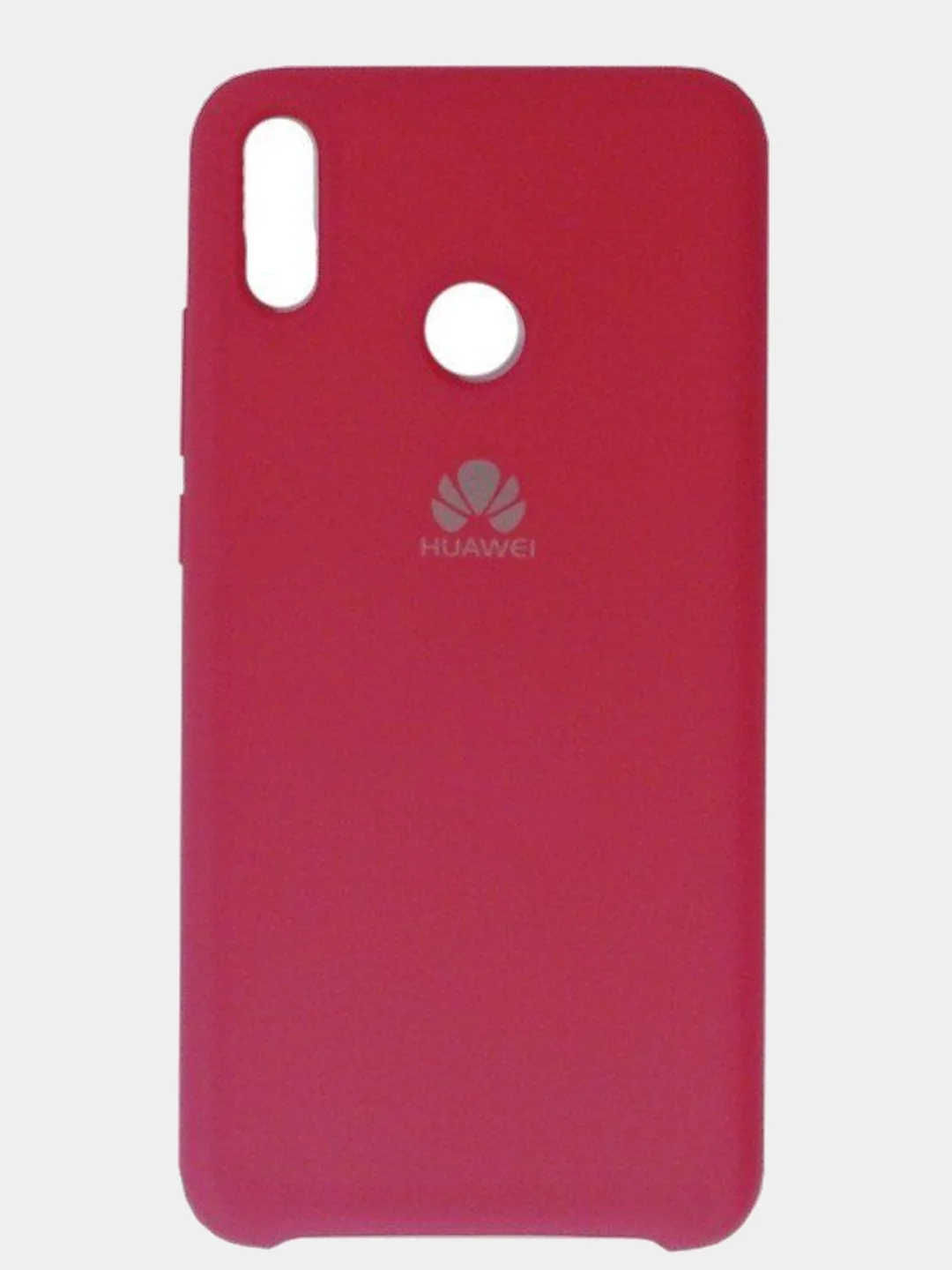 Красный силиконовый чехол Silky and Soft-Touch для Huawei HONOR 8C