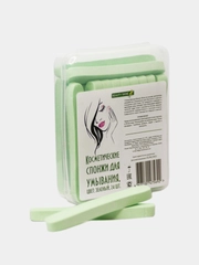 Спонж для умывания,  косметический,24 шт.(Зеленый), Beauty Shine