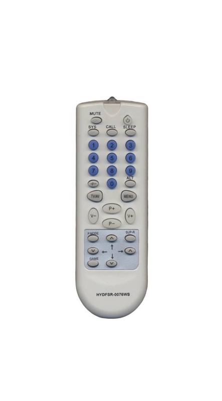 Пульт для кинескопного телевизора SITRONICS HYDFSR-0076WS