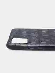 Чехол для Samsung A02S/ A025F, силиконовый, рептилия, черный