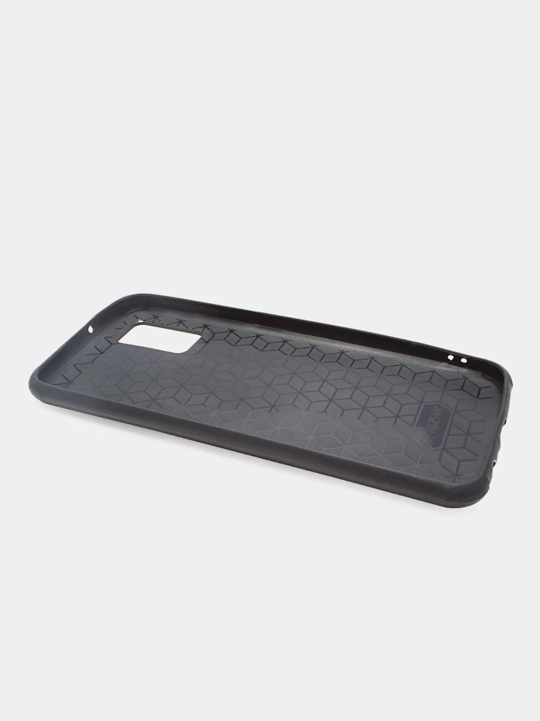 Чехол для Samsung A02S/ A025F, силиконовый, плетеный, черный