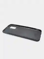 Чехол для Samsung A02S/ A025F, силиконовый, плетеный, черный