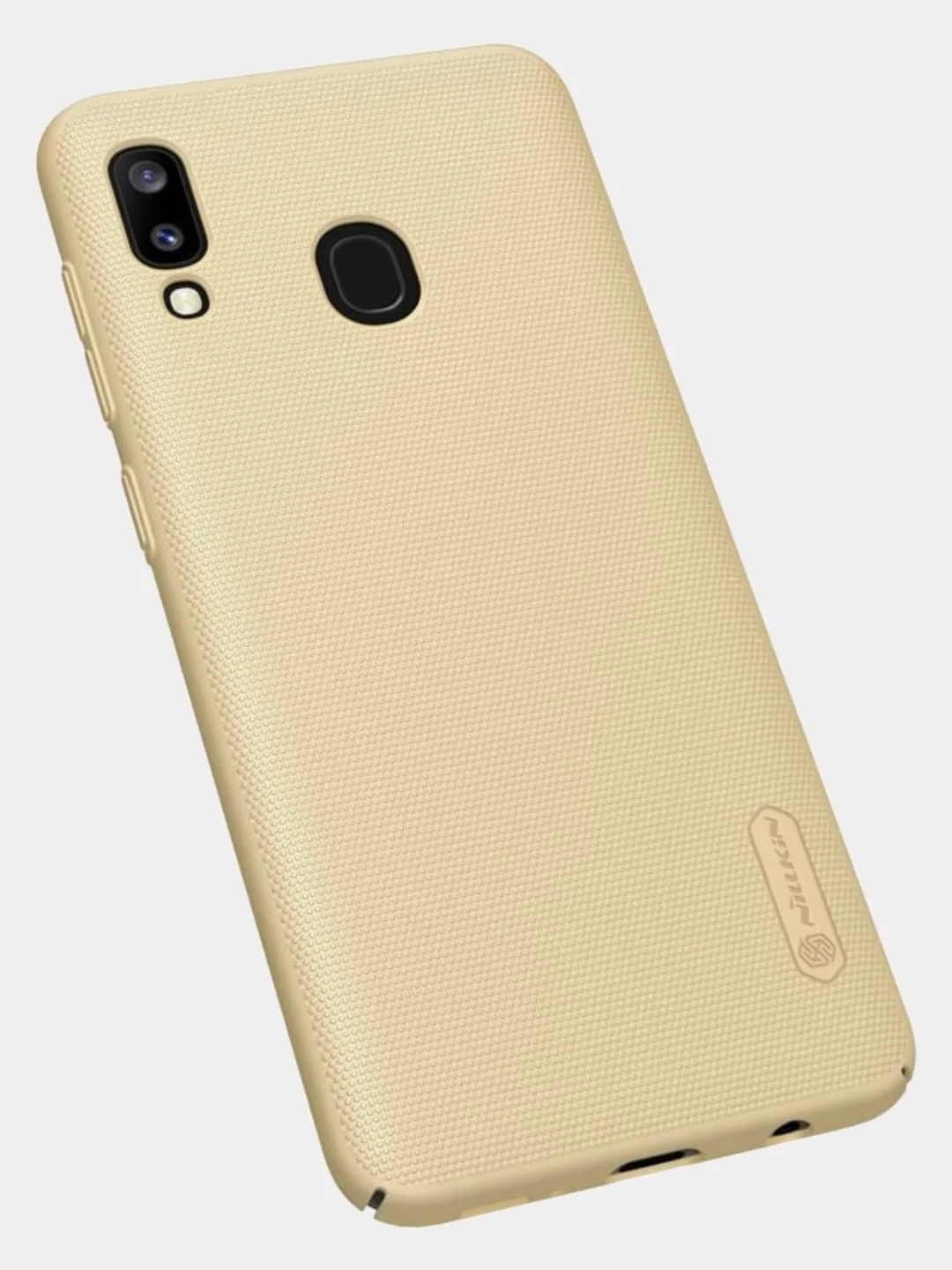 Золотой накладка Nillkin Super Frosted Shield Samsung Galaxy A20