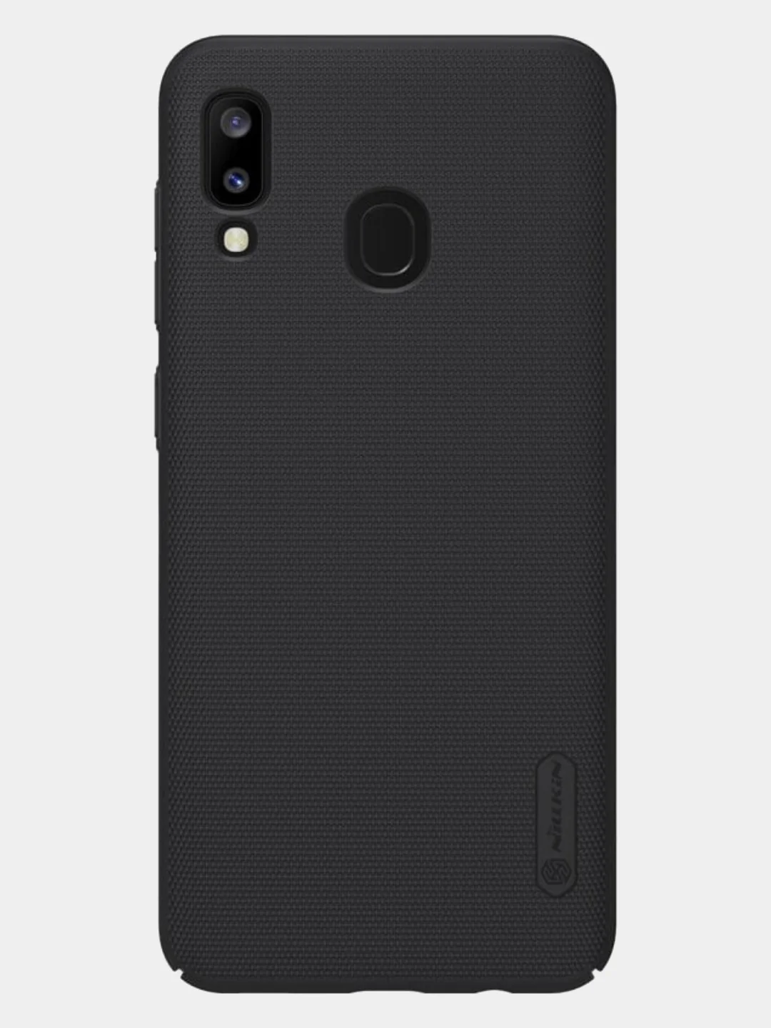 Черный накладка Nillkin Super Frosted Shield Samsung Galaxy A20
