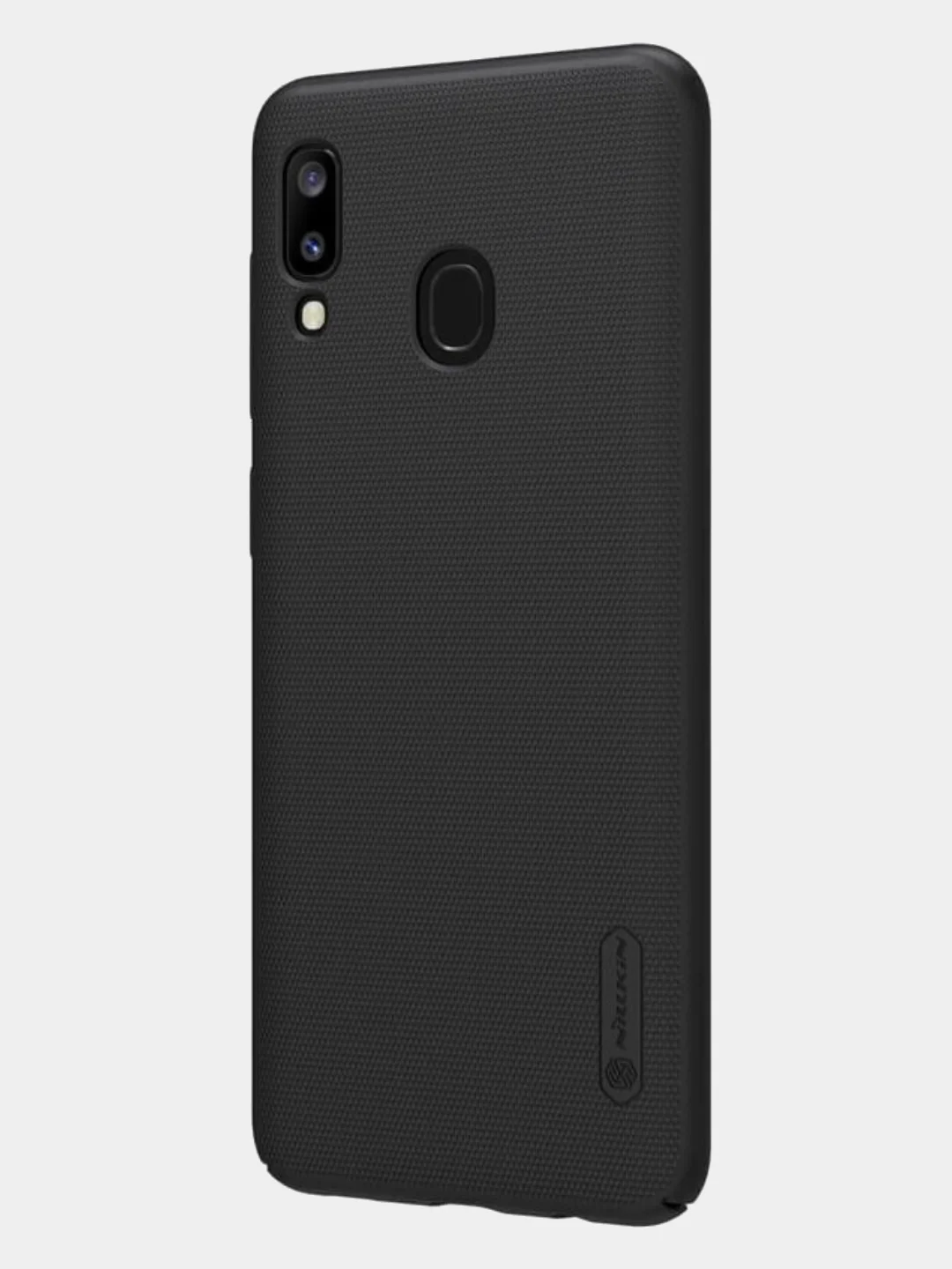 Черный накладка Nillkin Super Frosted Shield Samsung Galaxy A20