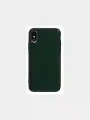 Чехол Glass Case для iPhone X/ XS силиконовый с стеклянной крышкой