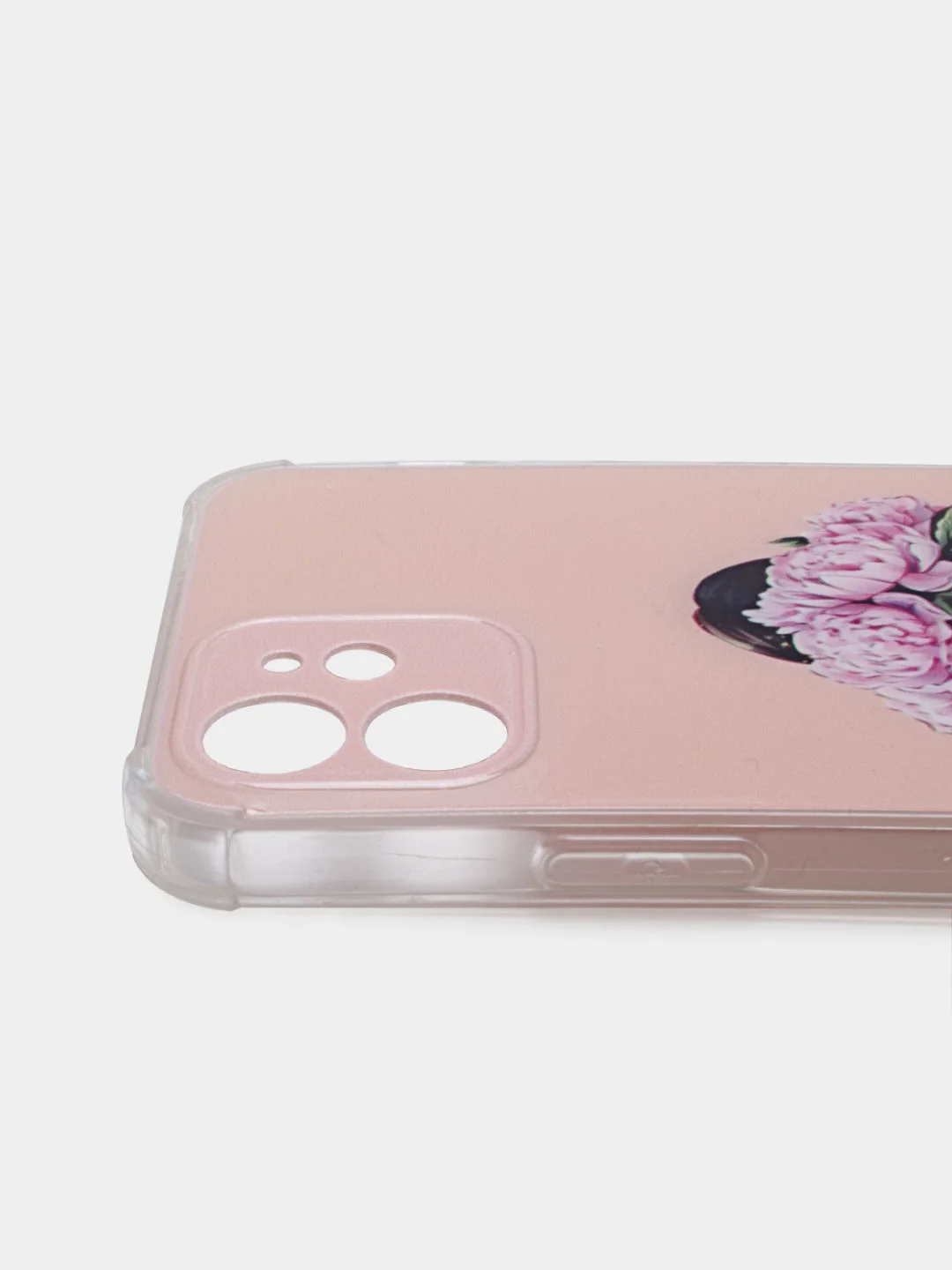 Коралловый меланж чехол для iPhone 12, силиконовый, с рисунками