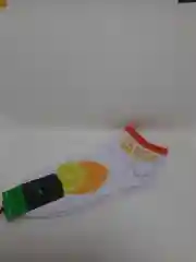 Белый носки унисекс "Фрукт"