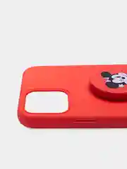 Чехол для iPhone 12/12 Pro (6.1), силиконовый, матовый, с PopSockets